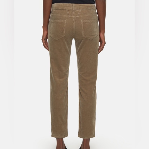 NWT Closed Style Name Baker Slim Velvet Pants in Old Pine - Picture 3 of 14